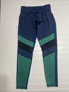 MINKPINK Move Colorblock Active Leggings Womans S High-Rise Mesh Inserts‎ Sporty